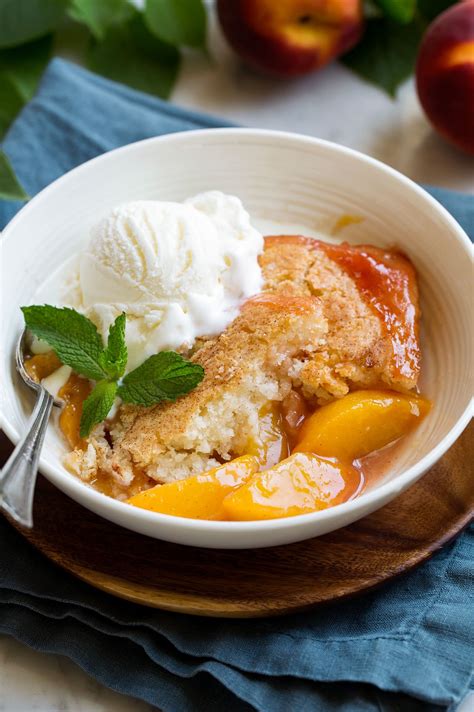 Homemade Peach Cobbler Recipe BEST EVER Cooking Classy