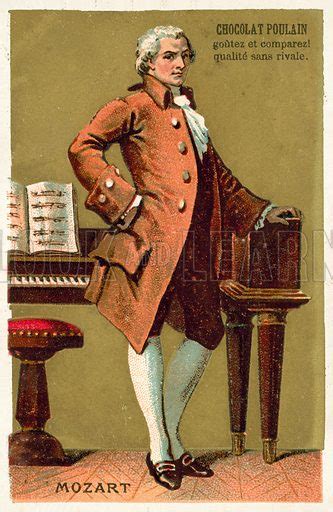 Wolfgang Amadeus Mozart Austrian Composer Stock Image Look And Learn