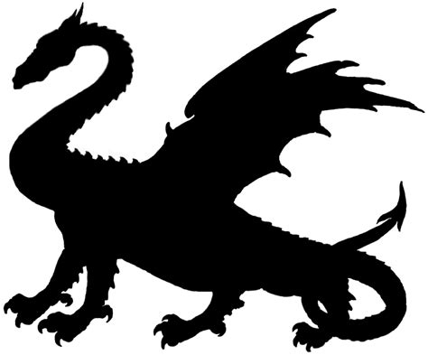 Free Dragon Silhouette Download Free Dragon Silhouette Png Images
