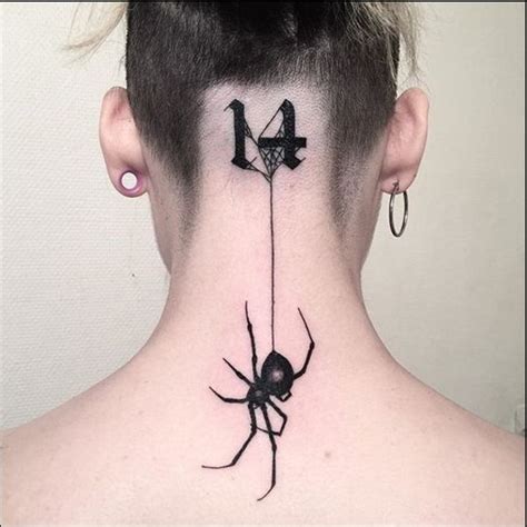 Black Widow Tattoo Designs Ideas For Men And Women