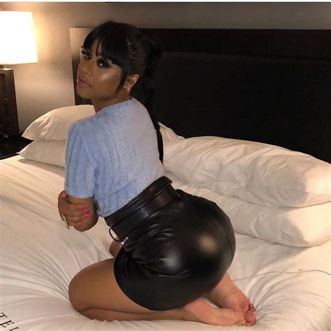 Cardi Bs Sister Hennessy Carolina Rocks See Through Cupped Bodysuit While Quoting Wap Lyrics