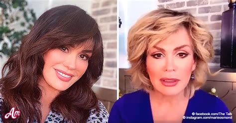 Marie Osmond Makes Blonde Hair Debut While Hosting The Talk At Home During Quarantine