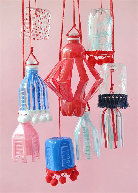 Recyclable Plastic Bottle Lanterns Handmade Charlotte