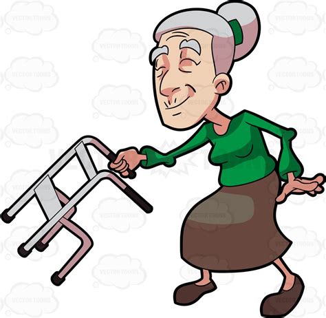 Old Lady Cartoon Clipart Free Download On Clipartmag