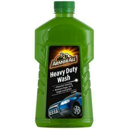 Original protectant that fights fading, aging and includes armor all® original protectant, armor all® ultra shine wash & wax, armor all® tire foam® protectant and armor all® glass wipes. Armor All Heavy Duty Car Wash 1 Litre - Premium Car Care