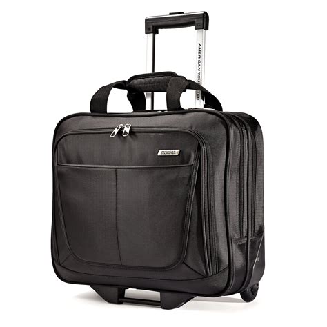 American Tourister Wheeled Mobile Office Black