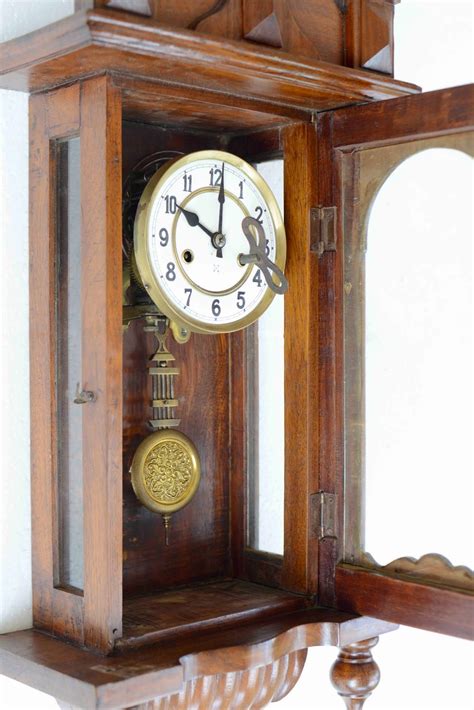 Old Vintage Gallery Antique Hac Ra Wall Clock Circa Early 1900