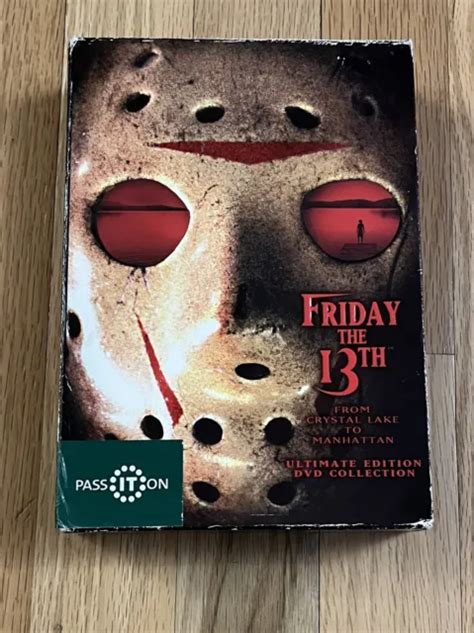 Friday The 13th Ultimate Edition Dvd Collection Box Set 1 8 And Killer