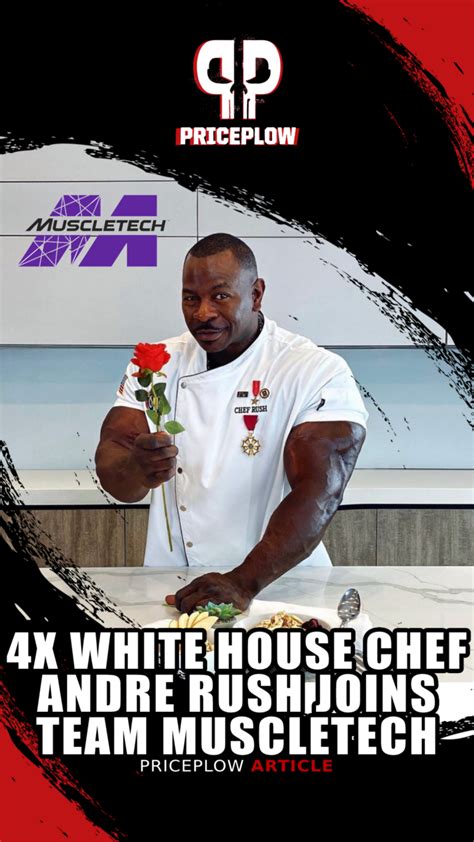 Chef Rush Joins Team Muscletech Delicious Protein Recipes Incoming