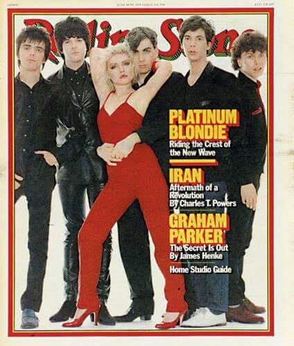 Blondie 1979 Debbie Harry Rolling Stones Magazine Rolling Stone Magazine Cover