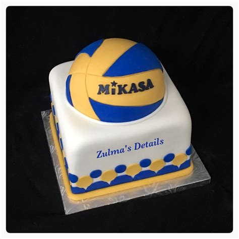 Mikasa Volleyball Cake Идеи для торта Торт Еда