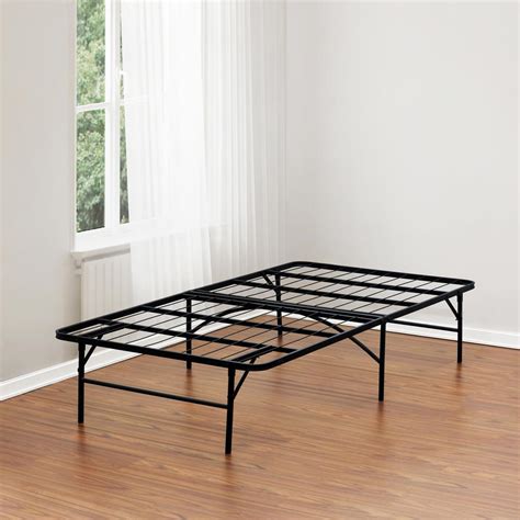 This twin mattress is 12 inches thick and made up of several distinct layers. Furinno Angeland Twin Metal Bed Frame Storage Heavy Duty ...