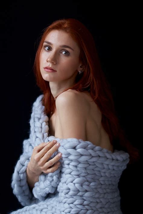 Portrait Of Girl With Red Hair Nastya Natalia Vysotskaya Flickr