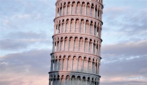 Gray Leaning Tower Of Pisa Hd Wallpaper Wallpaper Flare