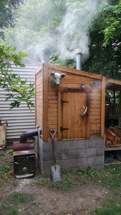 Smokehouse Chef In 2019 Smoke House Diy Outdoor Smoker Smokehouse
