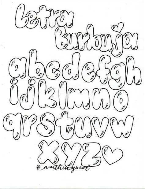 Hand Lettering Alphabet Fonts Doodle Lettering Creative Lettering
