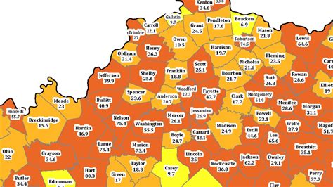 3rd Northern Kentucky County Goes ‘red On Covid Map