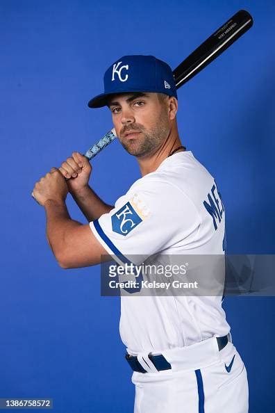 Whit Merrifield Of The Kansas City Royals Poses During Photo Day At