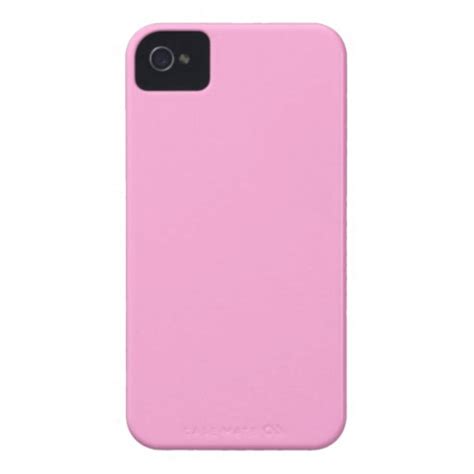 Light Pink Iphone 4 Case Mate Case Zazzle