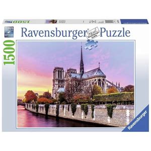 Ravensburger - 1500 pieces - Picturesque Notre Dame - Jigsaws-1500 ...
