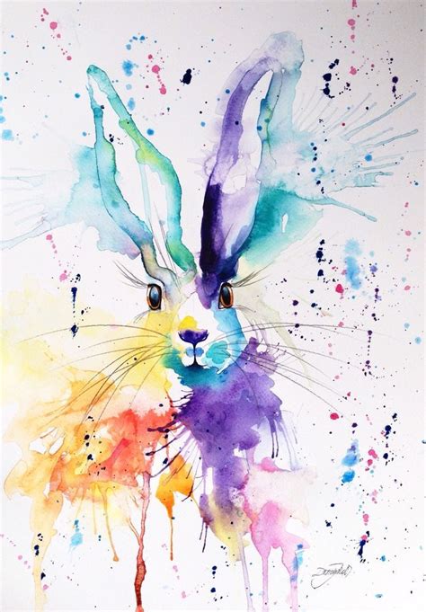 √ Abstract Watercolor Art Animals - Popular Century