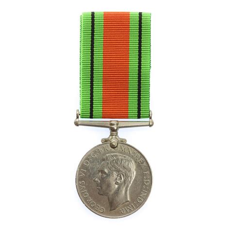Ww2 1939 45 Defence Medal Full Size