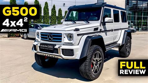 Mercedes G500 4x4 Squared Brutal Offroad V8 Full Review Exhaust