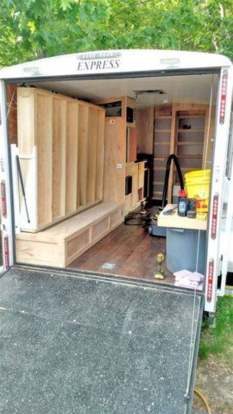 Best Enclosed Trailer Camper Conversion Ideas 21 Do It Yourself