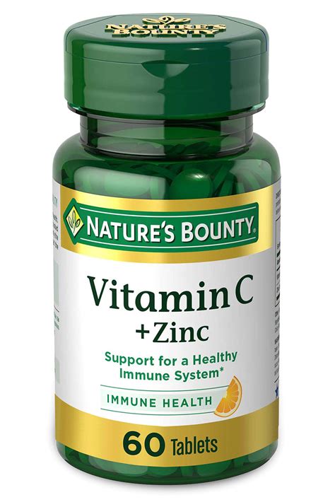 Buy Nature27s Bounty Vitamin C Plus Zinc 60 Quick Dissolve Tablets Online At Desertcart India
