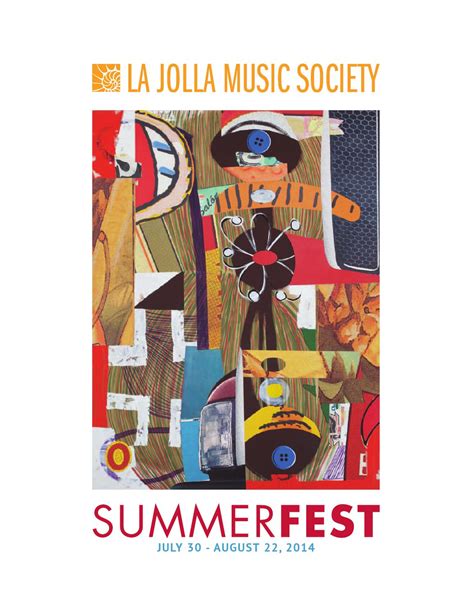 La Jolla Music Society Summerfest 2014 Program Book By La Jolla Music
