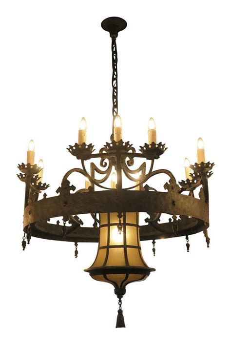 See more ideas about wrought iron chandeliers, wrought iron, iron chandeliers. Elegant 12 Arm Wrought Iron Chandelier from a Manhattan ...