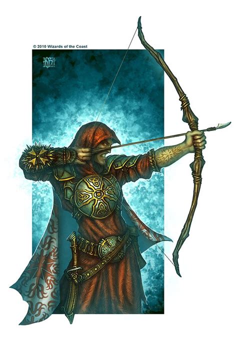 Archer Pathfinder Rpg Characters Art Archer Characters