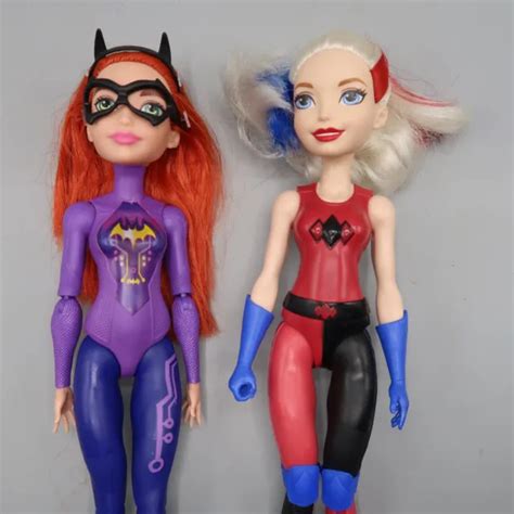 DC SUPER HERO Girls Harley Quinn Batgirl Action Figures Dolls Mattel