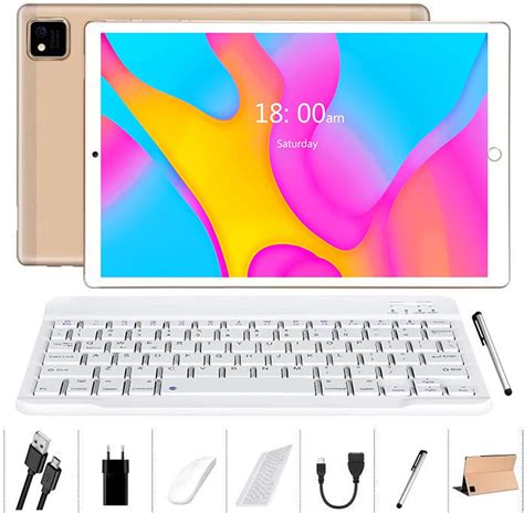 Yotopt U10 Tablet 10 Pollici Con Tastiera E Mouse Octa Core Android