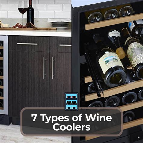 7 Types Of Wine Coolers Stainless Steel Undercounter Built In