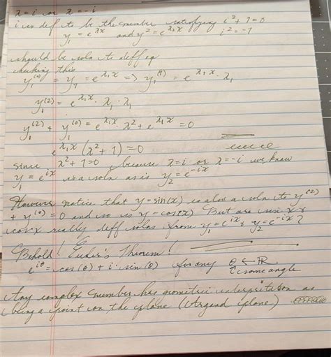 Some Math Notes Handwriting Math Notes Pretty Handwriting Notes