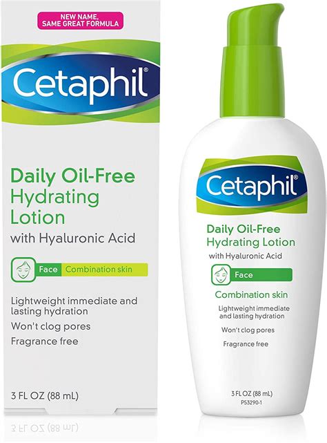 Cetaphil Face Moisturizer Daily Oil Free Hydrating Face Lotion With
