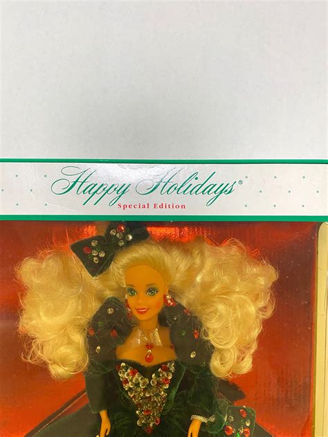 Happy Holidays Barbie Doll Special Edition 1991 Etsy