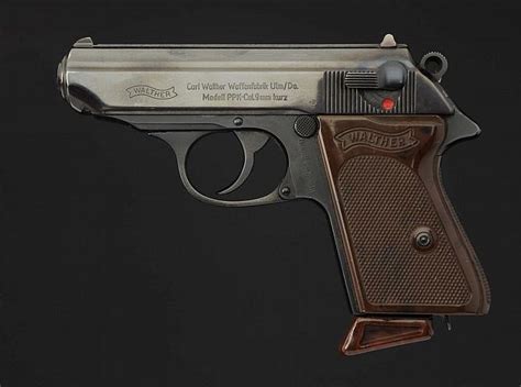 Walther Ppk 9mm Kurz 380 Cal Pistol