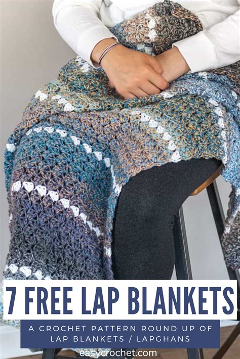 Easy Crochet Lap Blanket Pattern Free Blanket Stitch Crochet Baby