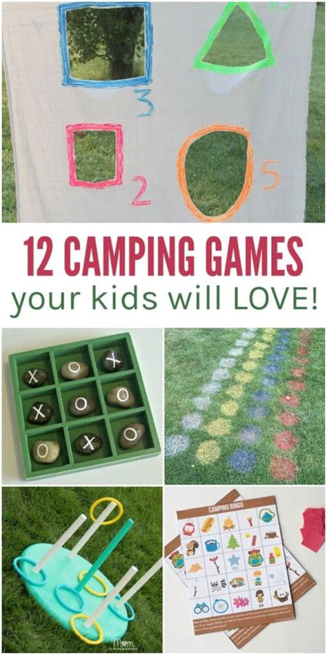13 Fun Camping Games Kids Will Love Glue Sticks And Gumdrops