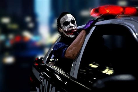 Heath Ledger Joker Scary Wallpaper