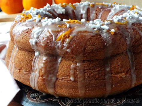 Ciambella all'arancia ricetta senza burro e senza latte sofficissima e facile da preparare. Ricetta Ciambella all'arancia senza olio e burro ...