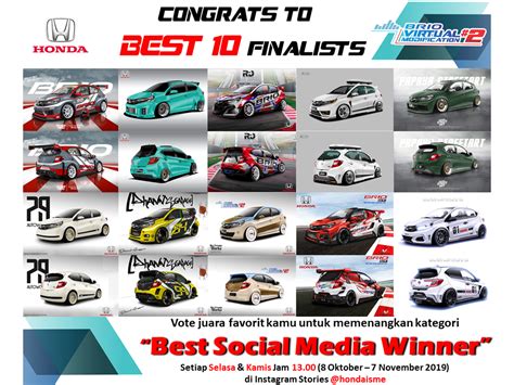 Ahead of starting deliveries (expected to take place in october), honda of indonesia is hosting a contest inviting car enthusiasts to create virtual modifications on the new. KUMPULKAN LEBIH DARI 600 DESAIN PESERTA, HONDA UMUMKAN ...