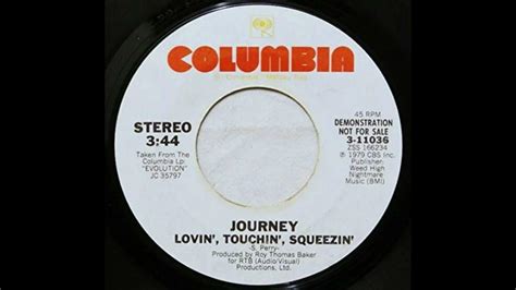 Journey Lovin Touchin Squeezin 1979 Youtube