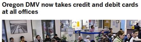 Everyone who complains about the dmv credit card fee missed the echeck payment option. Cheers for Cash-Free Oregon DMV | Ain't Complicated