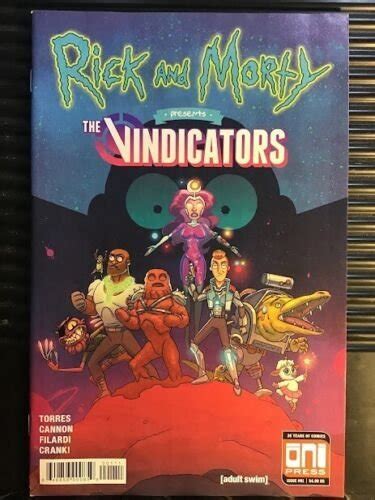 Rick And Morty Presents The Vindicators 1 2018 Vf Oni Press Comic