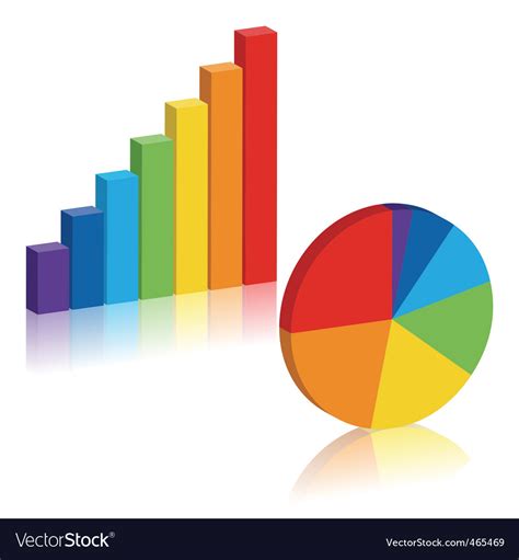 Business Charts Royalty Free Vector Image Vectorstock