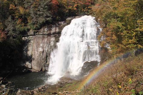 Rainbow Falls One Hike Many Waterfalls In North Carolina