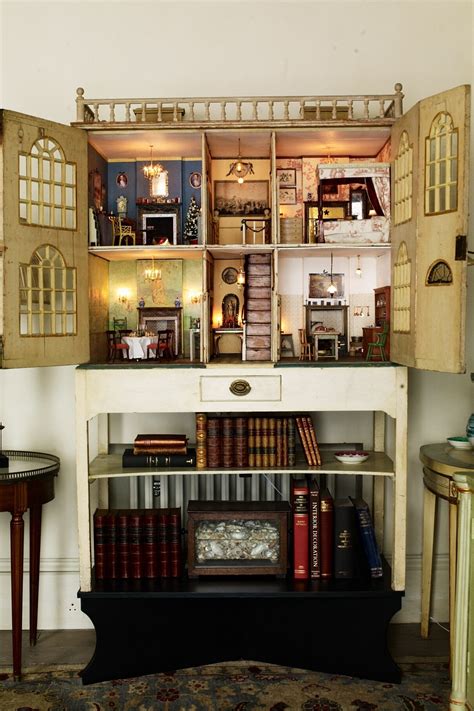 The Interiors Of An Exquisite Georgian Dolls House House And Garden